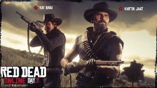 Red dead redemption 2 online  Day 2 [upl. by Anan980]