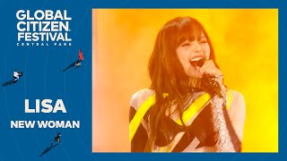 BLACKPINKs LISA empowers with New Woman  Global Citizen Festival NYC 2024 [upl. by Humfrey]