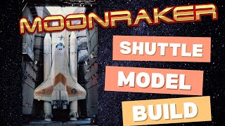 James Bond Moonraker Shuttle Model Build  ASMR [upl. by Nosle952]