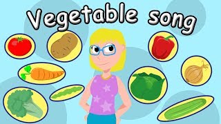 Vegetable Song For Kids  Learn Vegetables  Nursery Rhymes amp Kids Songs  Veggie Song [upl. by Sculley506]