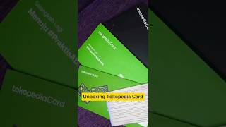 UNBOXING TOKOPEDIA CARD  TOKOPEDIA  KARTU KREDIT  BELANJA ONLINE  OFFLINE [upl. by Stargell880]