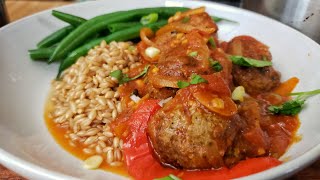 YUMMIEST CURRY MEATBALLS RECIPE  HEALTHY COOKING AT HOME  Chef D Wainaina [upl. by Idaf934]