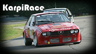 Alfa Romeo Alfetta GTV Race Car V6 30 210Hp Pure Sound [upl. by Oriel]