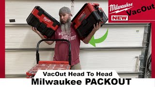 Whats in the box Milwukee Tools PACKOUT Vacuum VS 3D Printed VacOUT Kit Head to Head [upl. by Felipe]