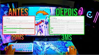 ZERANDO O INPUTLAG FPS BOOST ISSO NEM NA GRINGA ENSINA FortniteCS2ValorantCODRainbowSIXGTA [upl. by Antonie542]