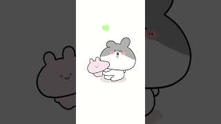 Heartwarming Cartoon Kisses Cute Animation for Kids cute subscribe fypシ゚ illustrationartwork [upl. by Blumenfeld]