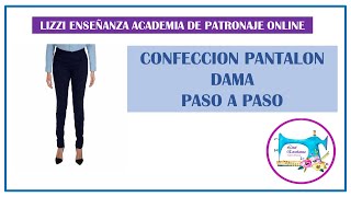 confeccion de pantalon dama paso a paso [upl. by Anaeel]