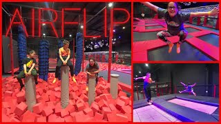 Airflip Trampoline Park East Kilbride  Twinned with AirThrill Inflatable Park [upl. by Alford]