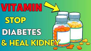 This is VITAMIN to Stop Diabetes and Heal your Kidney Damage Fast in 2 Months  PureNutrition [upl. by Jews]