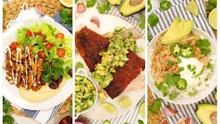 3 Low Carb Dinner Recipes  Healthy Meal Plans 2020 [upl. by Rollecnahc471]