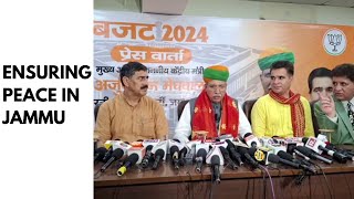 Modi Govt Will Ensure Peace In Jammu Union Minister Arjun Ram Meghwal [upl. by Krauss621]