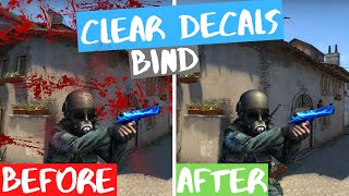 Clear Decals Bind  W A S D Keys  Shift Key  CSGO 2021 [upl. by Lybis]