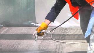 Application of UNIVERSAL PRIMER 2K 4060 to bridge waterproofing System [upl. by Aihsinat316]