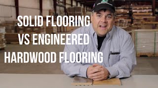 Solid Hardwood Flooring vs Engineered Hardwood FlooringReallyCheapFloorscom QampA Show [upl. by Younglove]