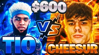 I WAGERED CHEESUR amp DBOY FOR 600 ON NBA 2K20 [upl. by Fregger109]