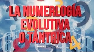 Numerología Evolutiva o Tántrica [upl. by Gnik]