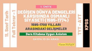 11 Sınıf Tarih 1 Ünite Fetihten Savunmaya Kadar Full Tekrar TYT AYT KPSS Ders Kitabına Uygun [upl. by Brainard]