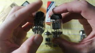 Tube Talk  New Sensor Corp Russian made ECC8312AX7 Electro HarmonixTungSolSovtek etc [upl. by Natiha]