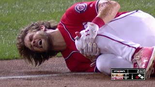 SFWSH Harper injures knee slipping on first base [upl. by Balas]