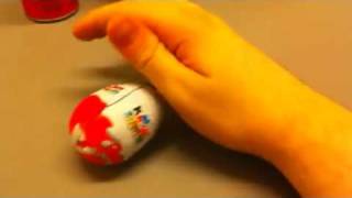 Unboxing a kinder surprise egg [upl. by Nauqyt]