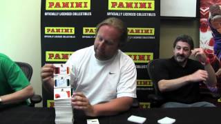 Video DallasArea Collector Claims Worlds Longest Trading Card at Panini America HQ [upl. by Eikcir]