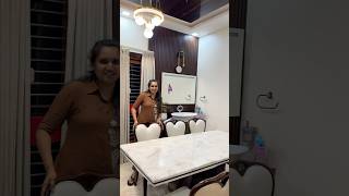 Finally ನಾವು ಒಂದು dinning table tandhvi 🧿😍🤩 minivlog203 shruvlogs🤩 dailyvlogs sweethome [upl. by Symon]