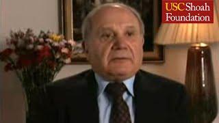 Auschwitz II Birkenau Sonderkommando Testimony Clips  USC Shoah Foundation [upl. by Eldora]