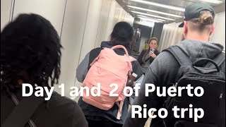 Day 1 and 2 of Puerto Rico vacation Jan 2024 [upl. by Eerised255]