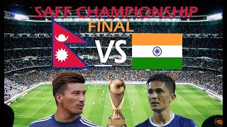 Nepal Vs India SAFF Finals  Oct 16 2021  Live Streaming [upl. by Wandie516]