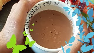 Comment faire un CHOCOLAT CHAUD martiniquais recette antillaise [upl. by Neoma740]