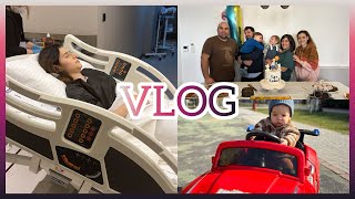 AMELİYAT OLDUM  ÇIĞLIK ATTI  EGE KEMAL 1 YAŞINDA  VLOG [upl. by Naillil]