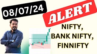 Nifty And Bank Nifty  Morning Update  July 08 optionstrading [upl. by Rozanna]