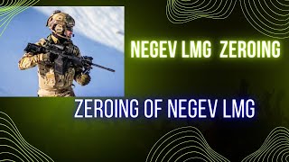 Negev lmg ko zeroing karne ka tarikanegev lmg zeroingzeroing of Negev lmg [upl. by Ardena]