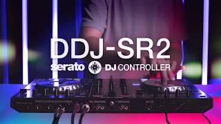 Pioneer DDJSR2  DJ контроллер для Serato DJ [upl. by Ahsiryt894]