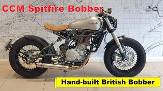 CCM Spitfire Bobber 2019 on review Hand built British Bobber [upl. by Clementas185]