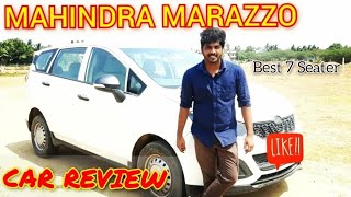 Best 7 Seater car  MAHINDRA MARAZZO Tamil Review  Best MPV in India [upl. by Korey717]