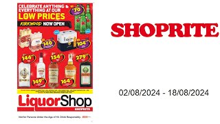 Shoprite specials ZA  02082024  18082024 [upl. by Ardnued]