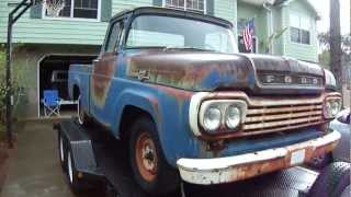 1959 Ford F100 For Sale [upl. by Wilmott]