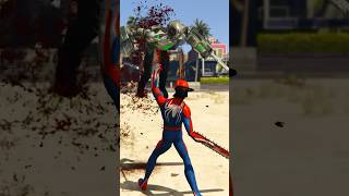 COSMIC SPIDERMAN AS CHAINSAW MAN 🆚 VENOM AS CHAINSAW MAN shorts spiderman hulk [upl. by Ennirroc997]