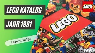 Lego® Katalog 1991  Eine Zeitreise in die Lego Vergangenheit [upl. by Saxon]