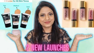 New Launches Dermaco BB Cream New Shades Swatching MyHues Lip Comfort Matte Liquid Lipsticks [upl. by Aryn]