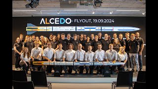 EuRoC 2024  Launch of ALCEDO  Aerospace Team Graz [upl. by Nednerb]