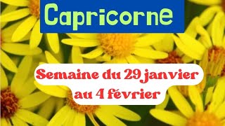 Capricorne semaine du 29 janvier au 4 février [upl. by Asiela798]