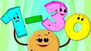 Cookies Numbers Song 1 to 30  Learn Numbers  Counting Numbers For Kids [upl. by Aneela450]