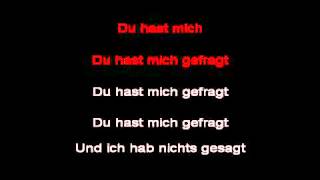 Rammstein  Du Hast Karaoke [upl. by Brosy360]