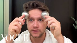 Niall Horans 22Step Skin and Hair Routine  Beauty Secrets  Vogue [upl. by Dorn]