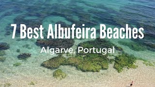 7 Best Albufeira Beaches Portugal [upl. by Monica6]