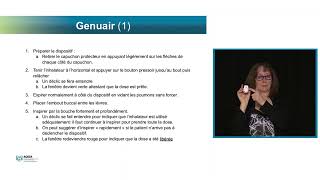 Utilisation du Genuair TM [upl. by Nivrehs]