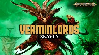 What are verminlords  Age of Sigmar  Skaven Lore [upl. by Assenahs]