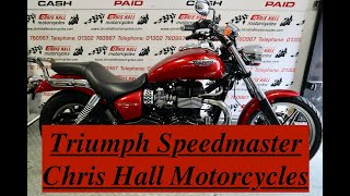 2012 Triumph Speedmaster 865 chrishallmotorcycles triumph motorcycles [upl. by Aubigny344]